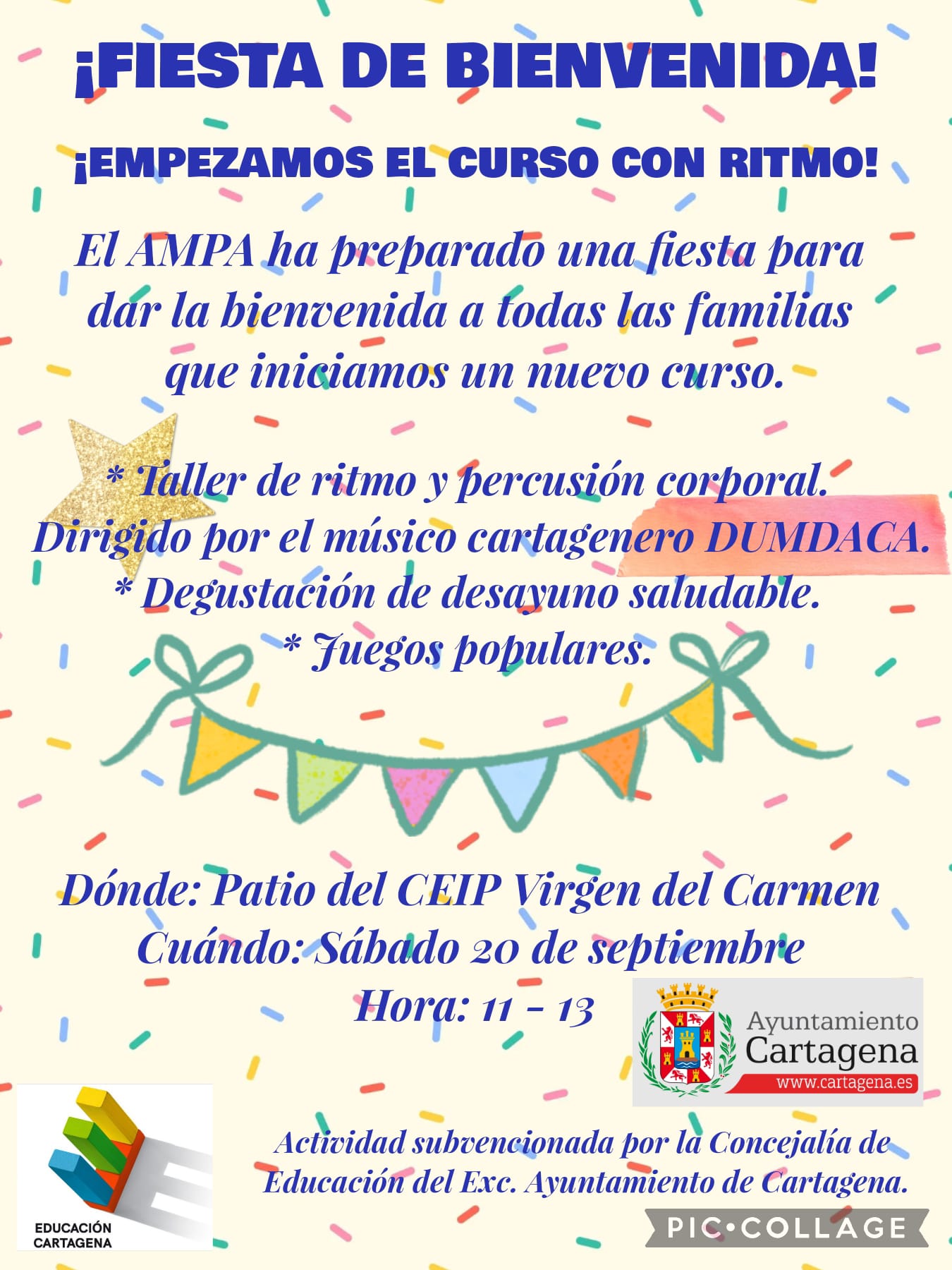 Fiesta de Bienvenida al curso 2025/2026